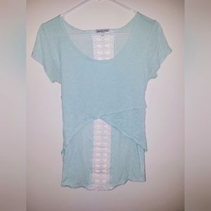 High/low cropped tshirt